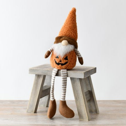 PUMPKIN SITTING FABRIC GONK