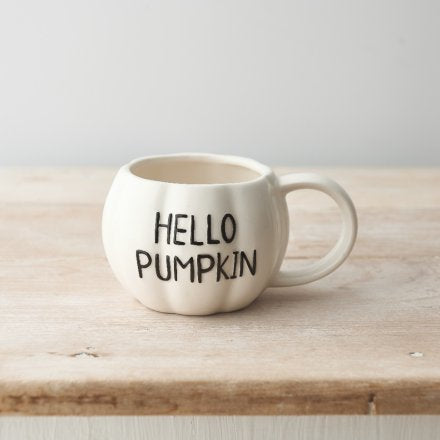 HELLO PUMPKIN HALLOWEEN MUG