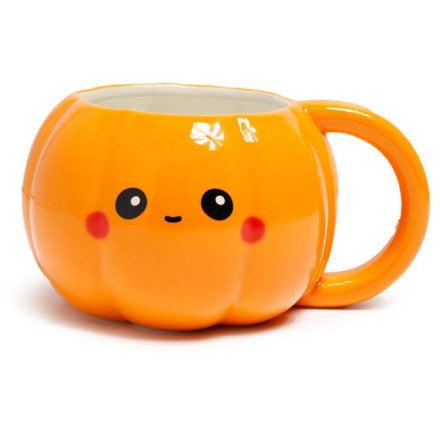 PUMPKIN FOODIMALS CERAMIC SHAPED MUG