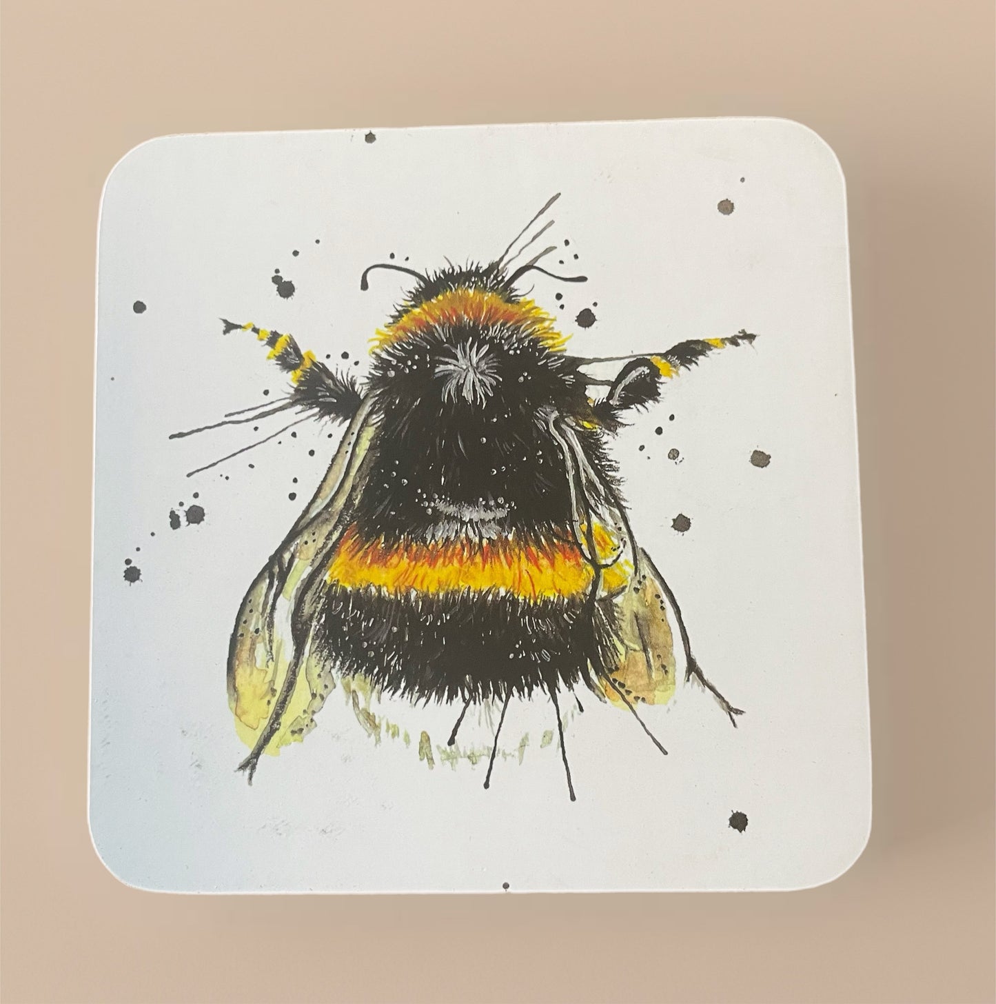 WRAPTIOUS COASTER - BUMBLE BEE