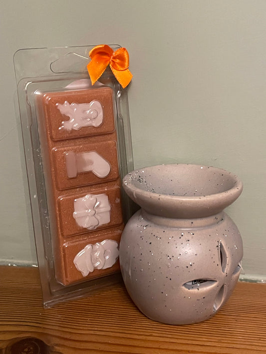 BEAUTIFUL CHRISTMAS WAX MELT & BURNER SET