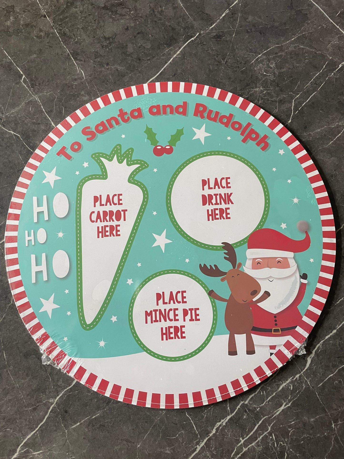 CHRISTMAS EVE CORK BACKED PLACEMAT