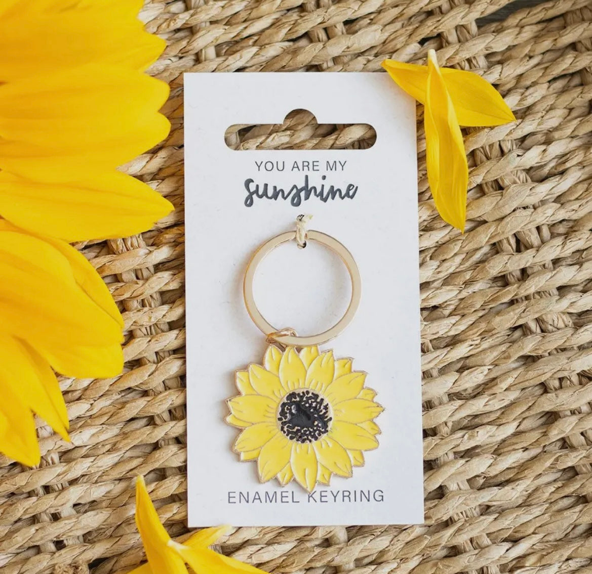 YOU ARE MY SUNSHINE KEY RING