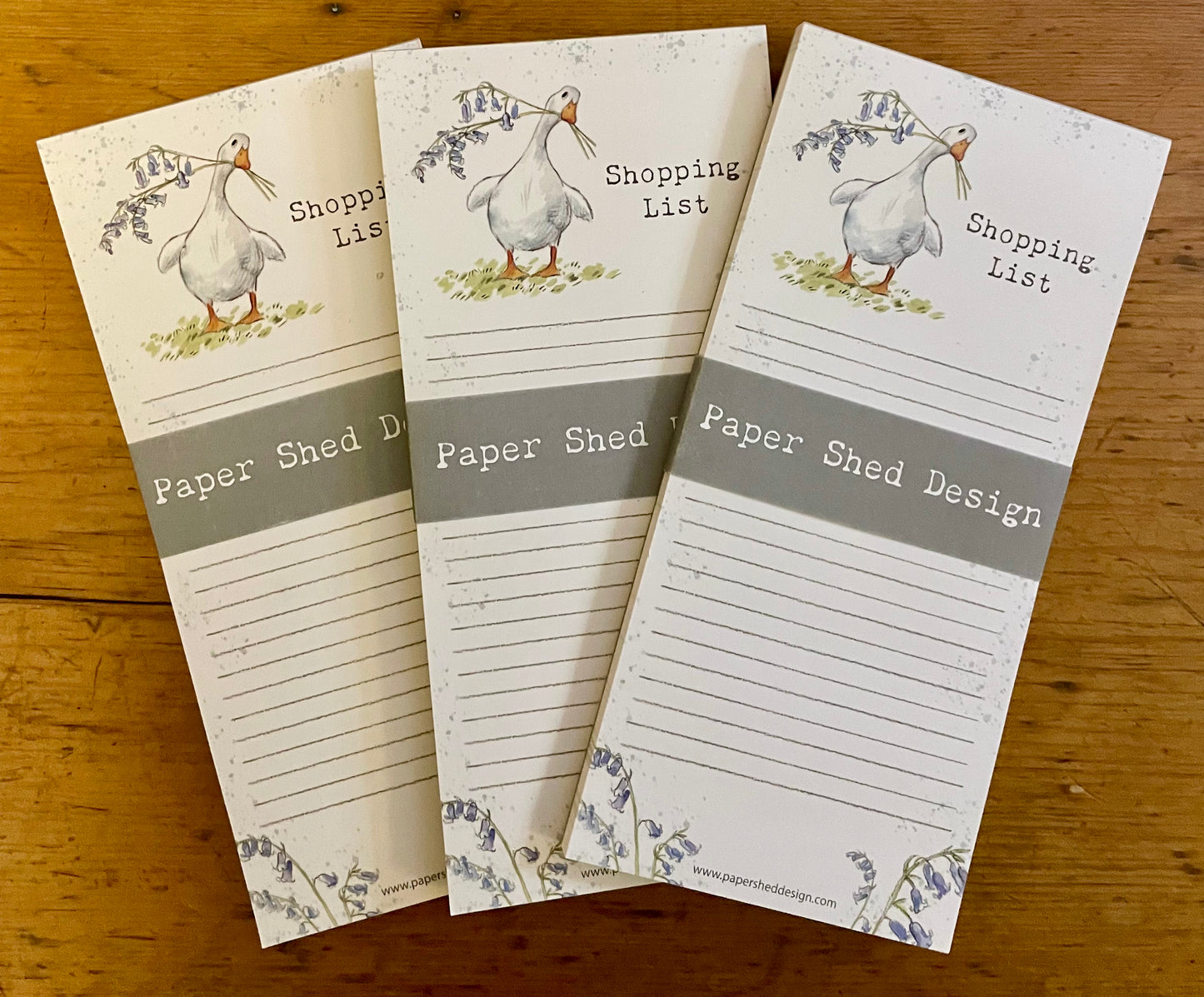 MAGNETIC NOTEBOOK - Shopping List - White Duck