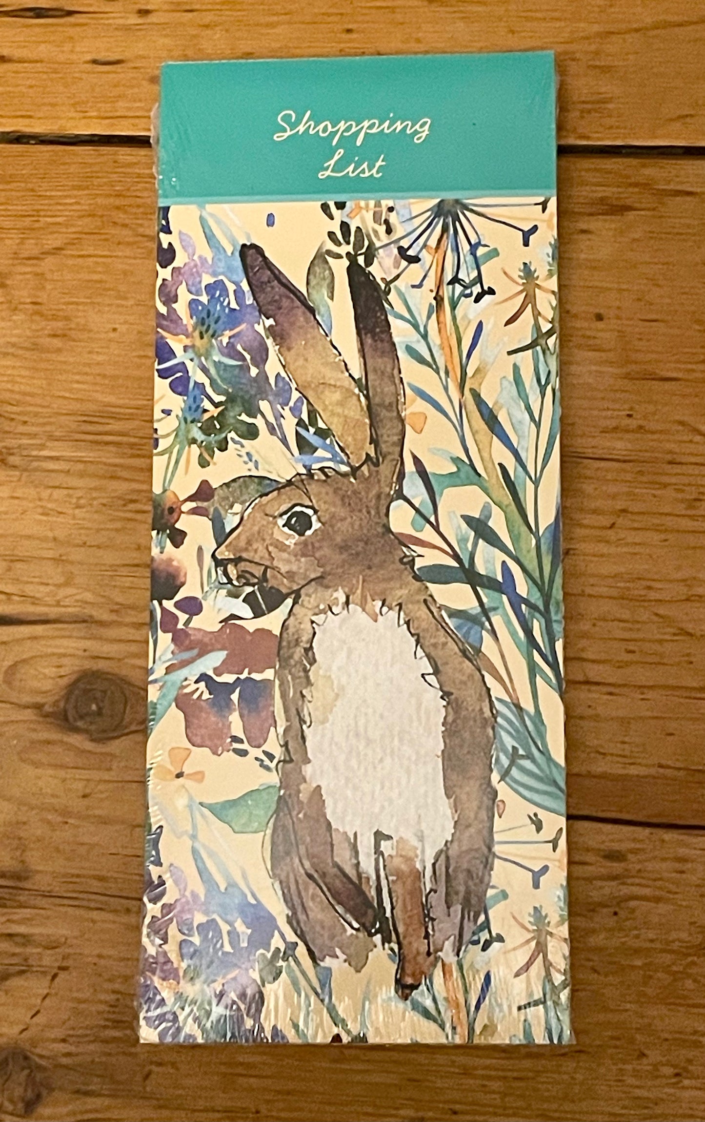 KISSING HARE SHOPPING LIST