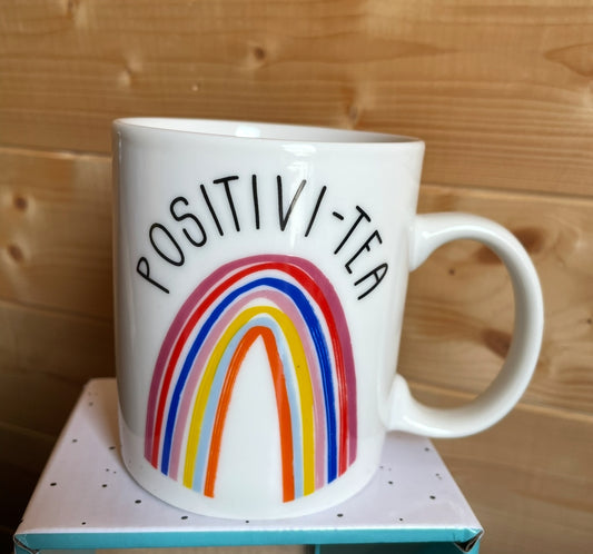 POSITIVI-TEA NOVELTY MUG