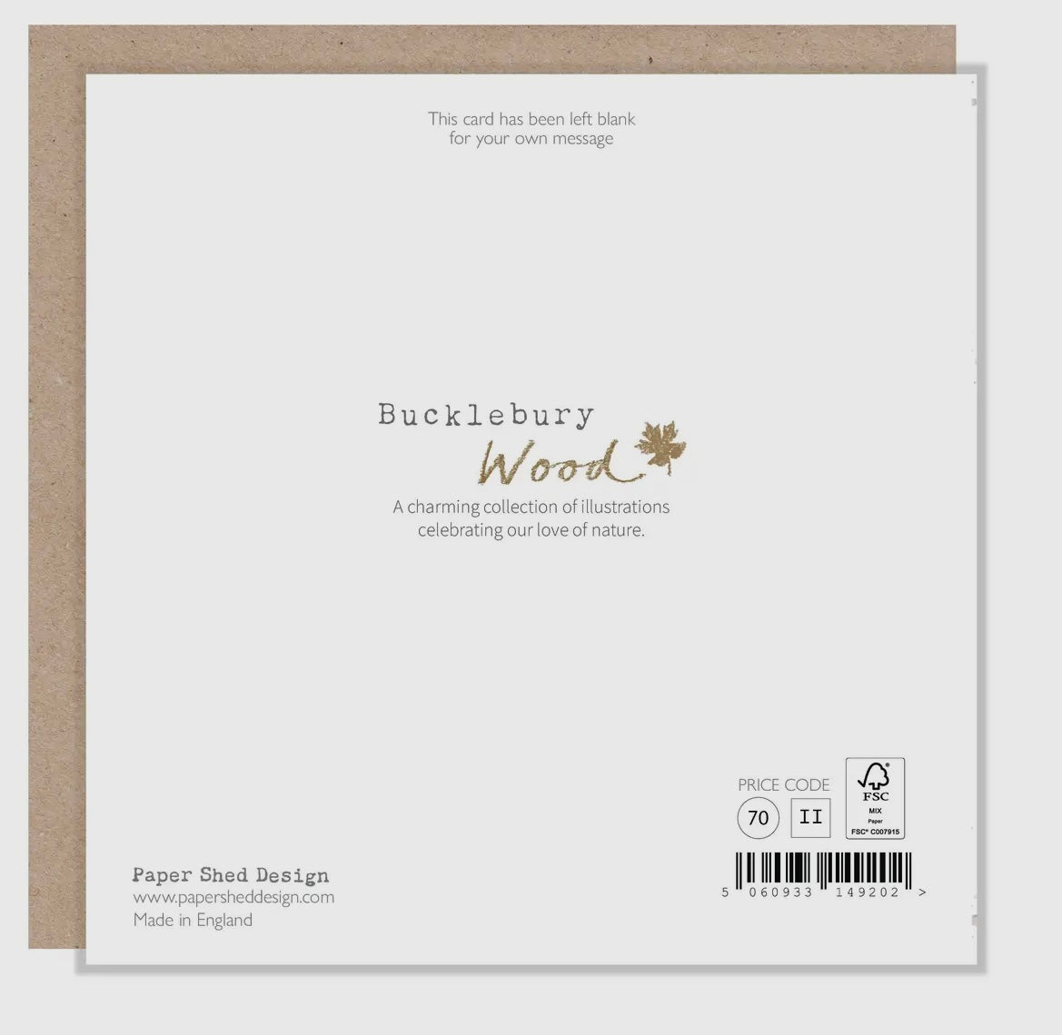 PHEASANT - Blank Card
