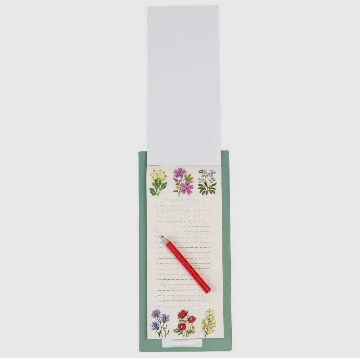 WILD FLOWERS MAGNETIC SHOPPING LIST