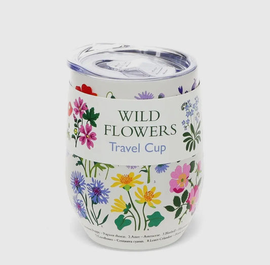 WILDFLOWER DESIGN TRAVEL CUP