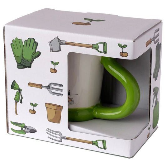 GARDEN HOSE LARGE CERAMIC MUG