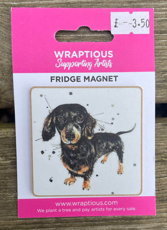 WRAPTIOUS FRIDGE MAGNET - DACSHOUND