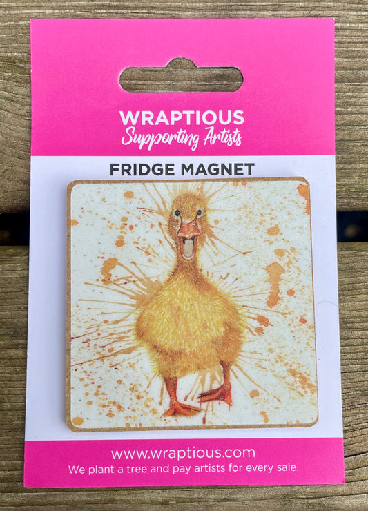 WRAPTIOUS FRIDGE MAGNET - SPLATTER DUCK