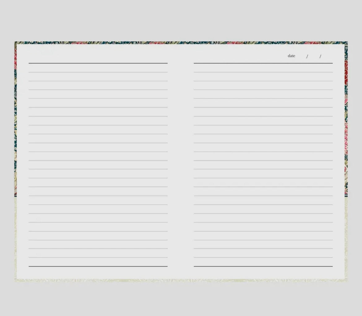 WILLIAM MORRIS - CRAY - A5 NOTEBOOK