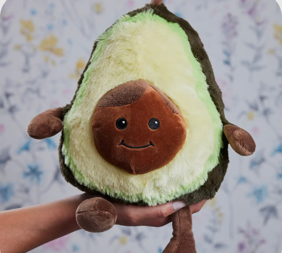 WARMIES AVOCADO SOFT TOY