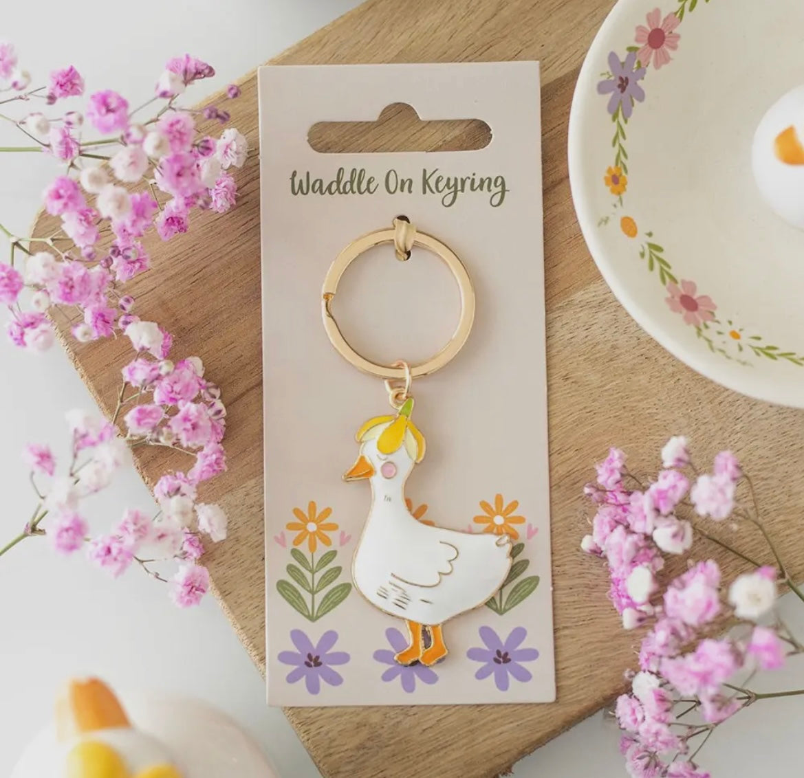 Duck Mug Gift Box – Waddle On Mug & Keyring Set