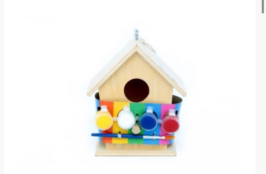PAINT YOUR OWN BIRD BOX