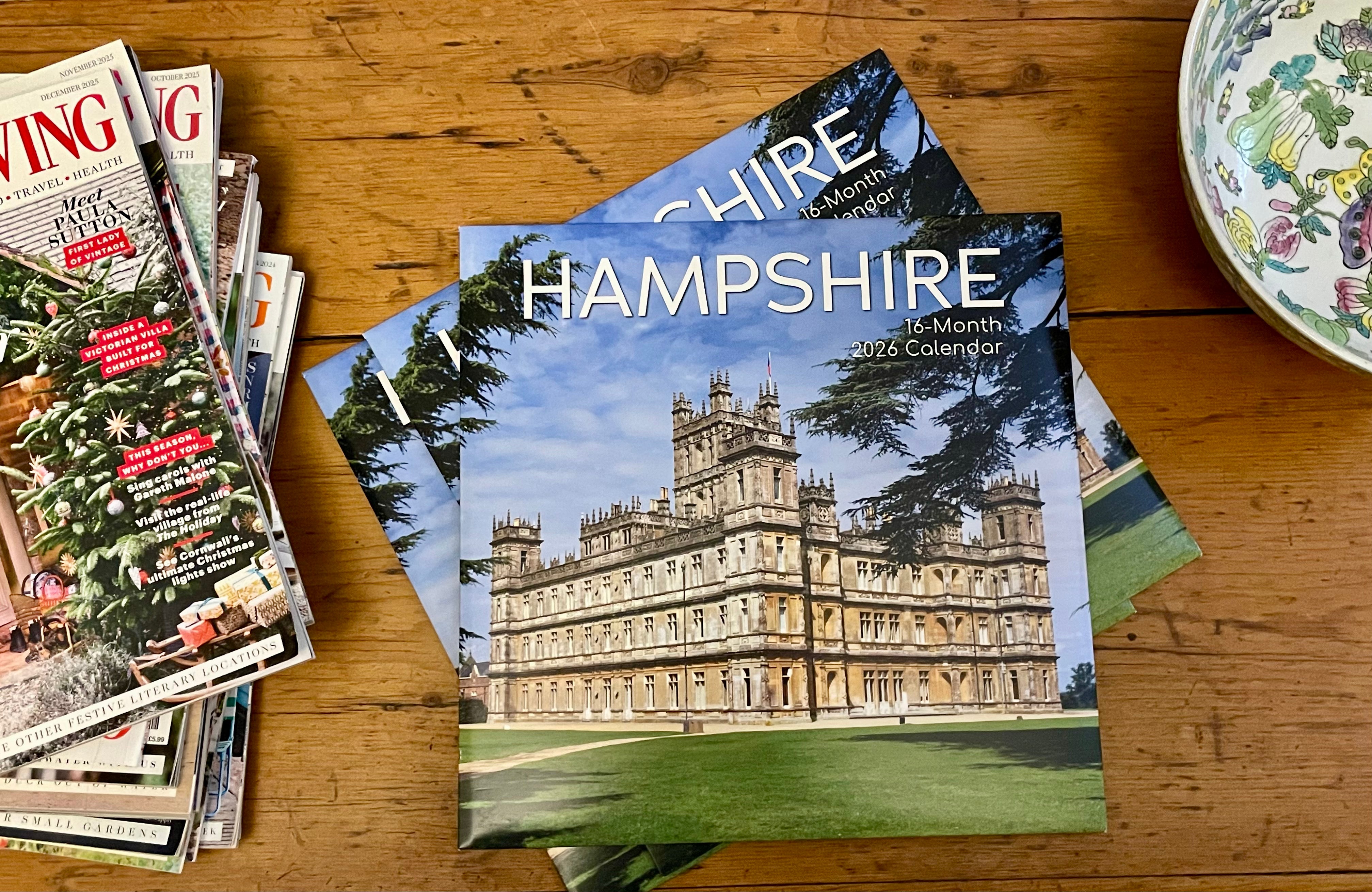HAMPSHIRE 2026 WALL CALENDAR – Uniquely Beautiful Gifts