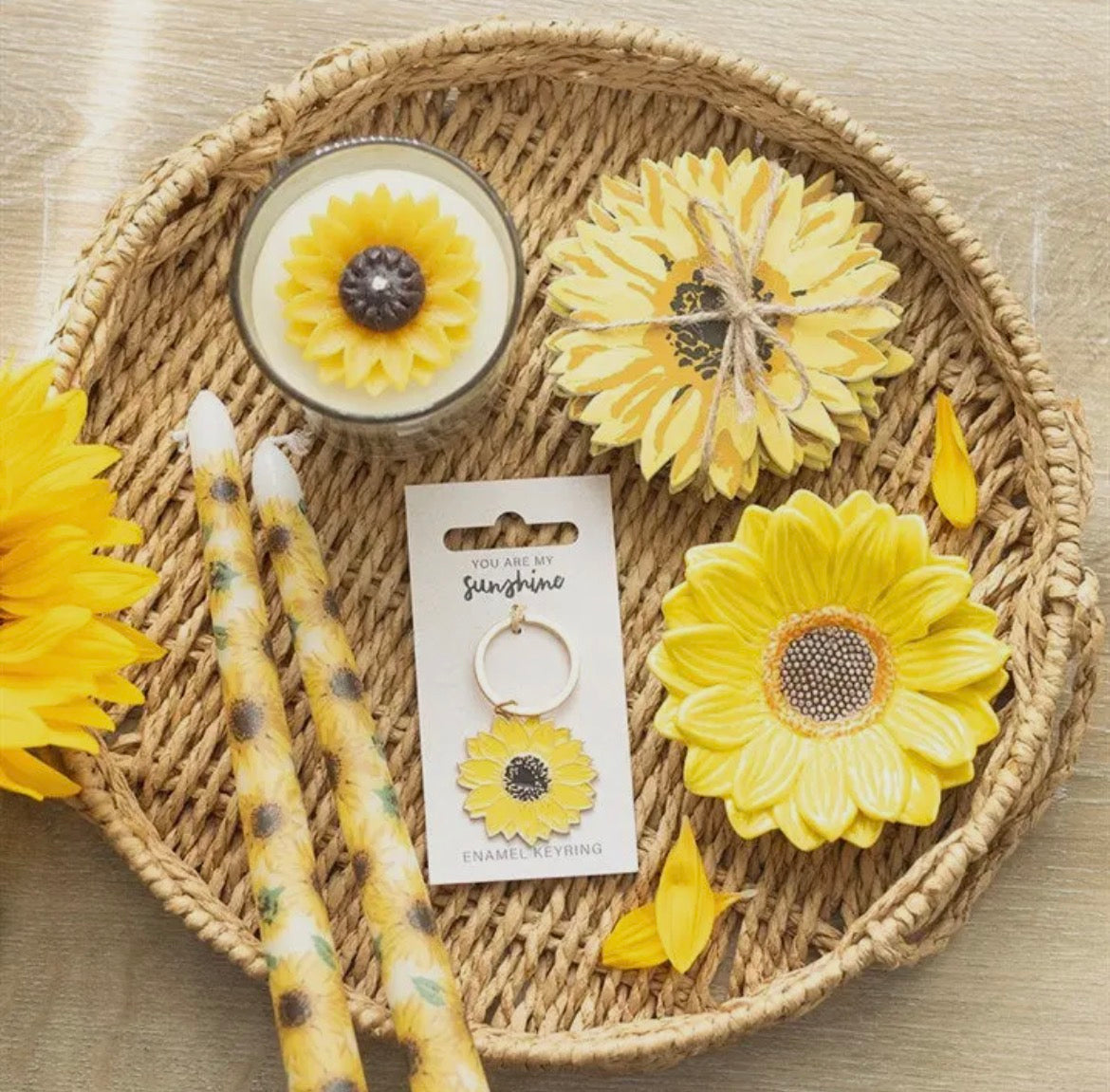 YOU ARE MY SUNSHINE KEY RING