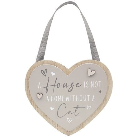 HEART PLAQUE - CAT