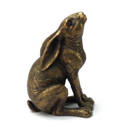 GAZING HARE - BEAUTIFUL BRONZE