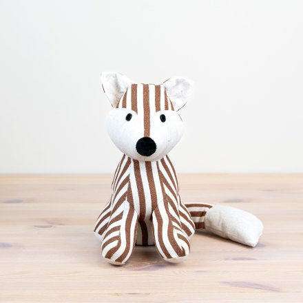 STRIPED FOX DOORSTOP