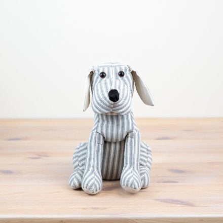 STRIPED DOG DOOR STOPPER