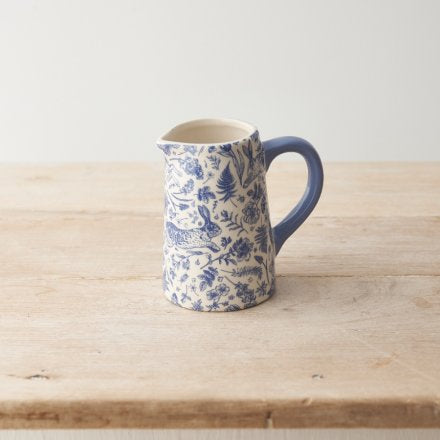 BLUE HARE RANGE - BLUE HARE JUG - 11cm