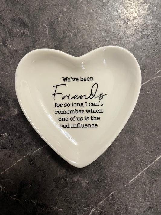 FRIENDS & FAMILY TRINKET DISH (7cm)