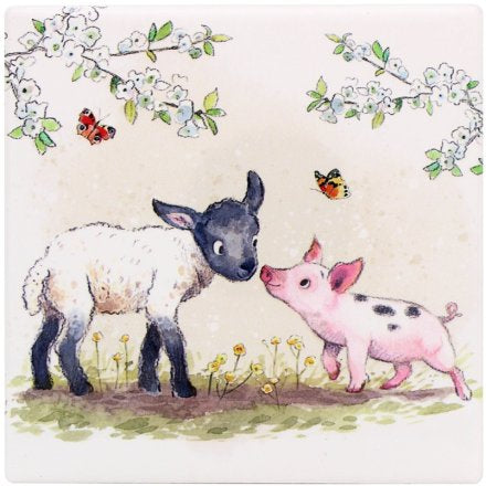 LAMB & PIG COASTER