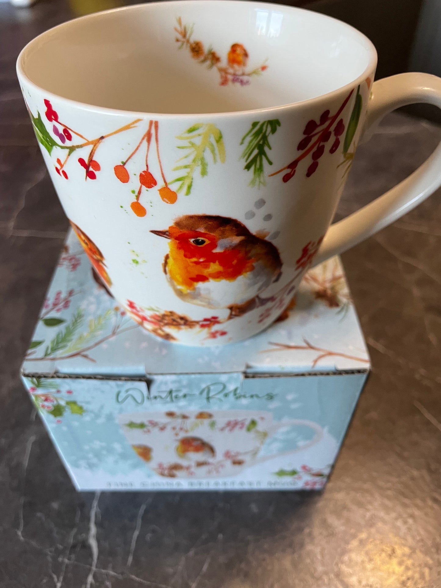 WINTER ROBIN MUG