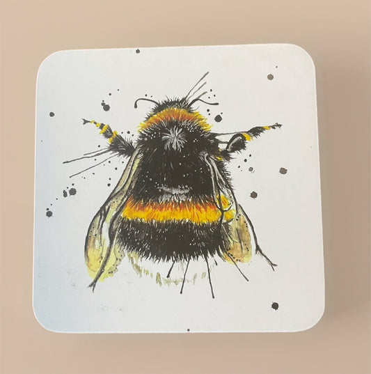 WRAPTIOUS COASTER - BUMBLE BEE